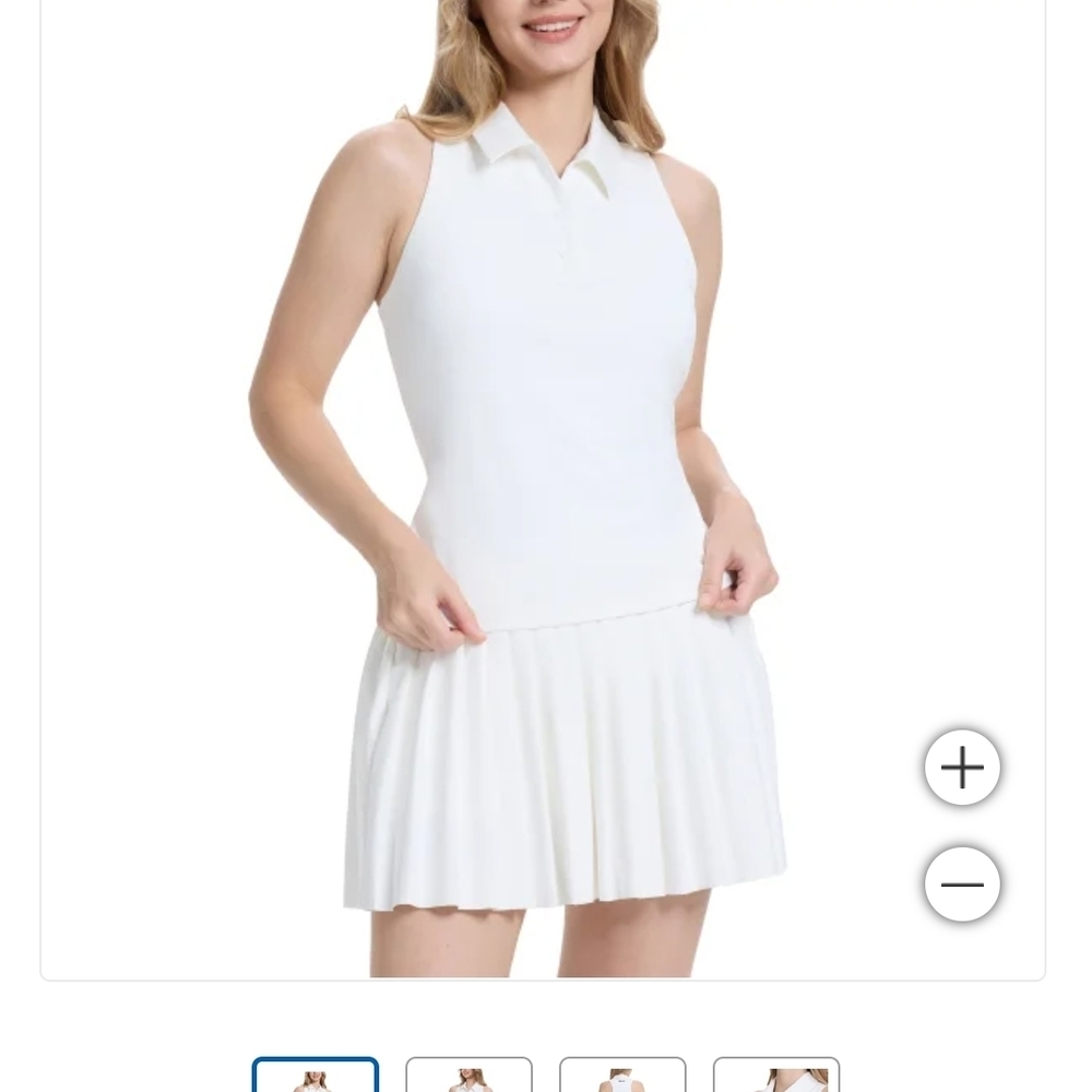 NWT Tretorn Women's Sleeveless Polo Top White XS‎